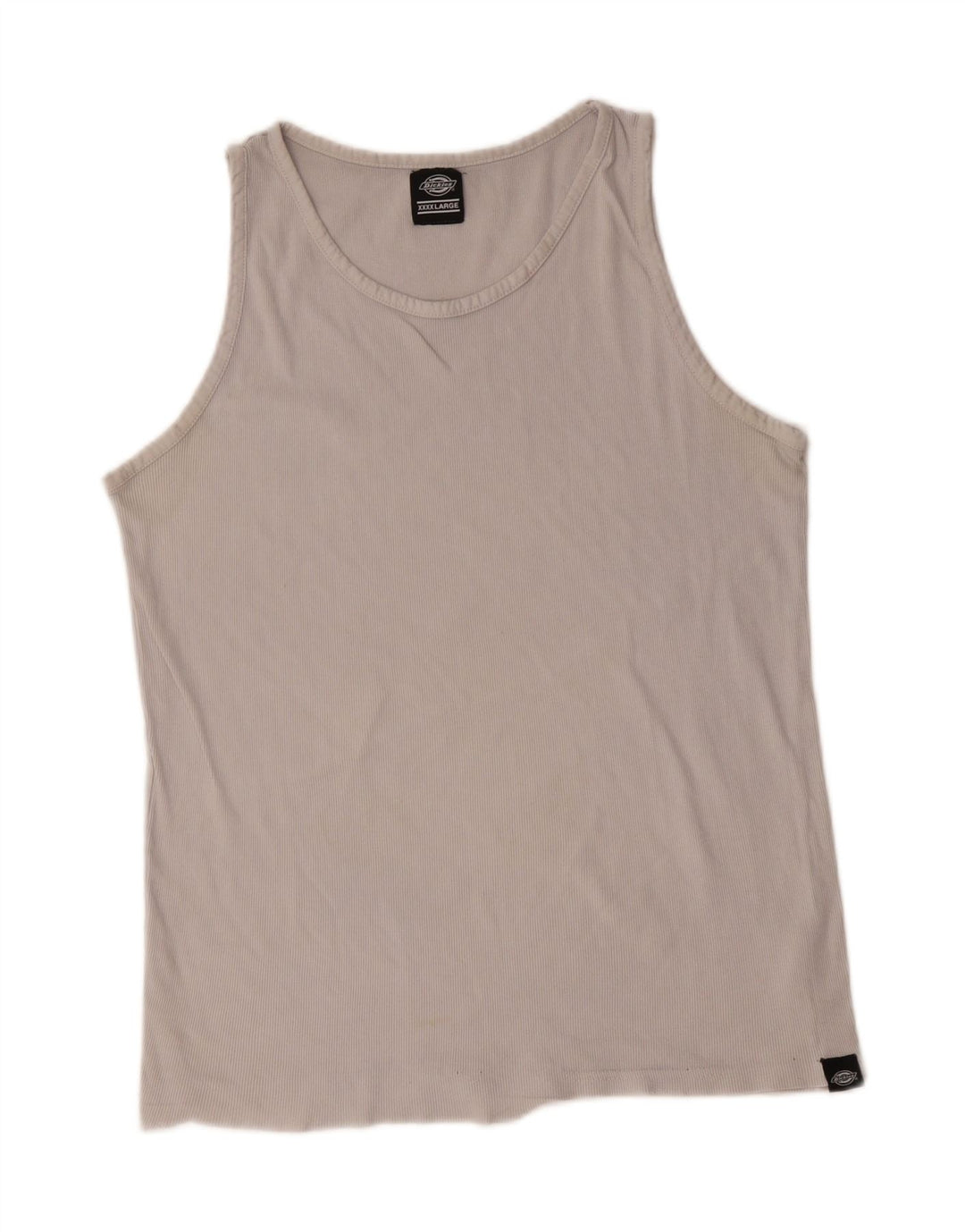 DICKIES Womens Vest Top UK 24 4XL Grey Cotton Vintage Dickies and Second-Hand Dickies from Messina Hembry 
