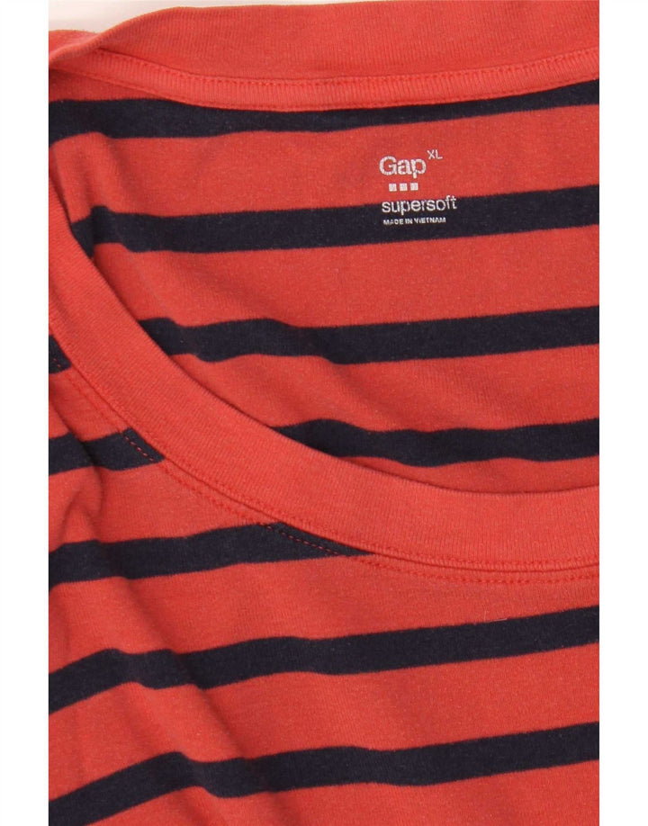 Женский топ Gap с длинным рукавом UK 18 XL в красную полоску