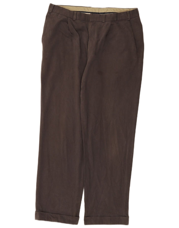 Мужские прямые брюки-чиносы Marks & Spencer St. Michael W36 L31 серые