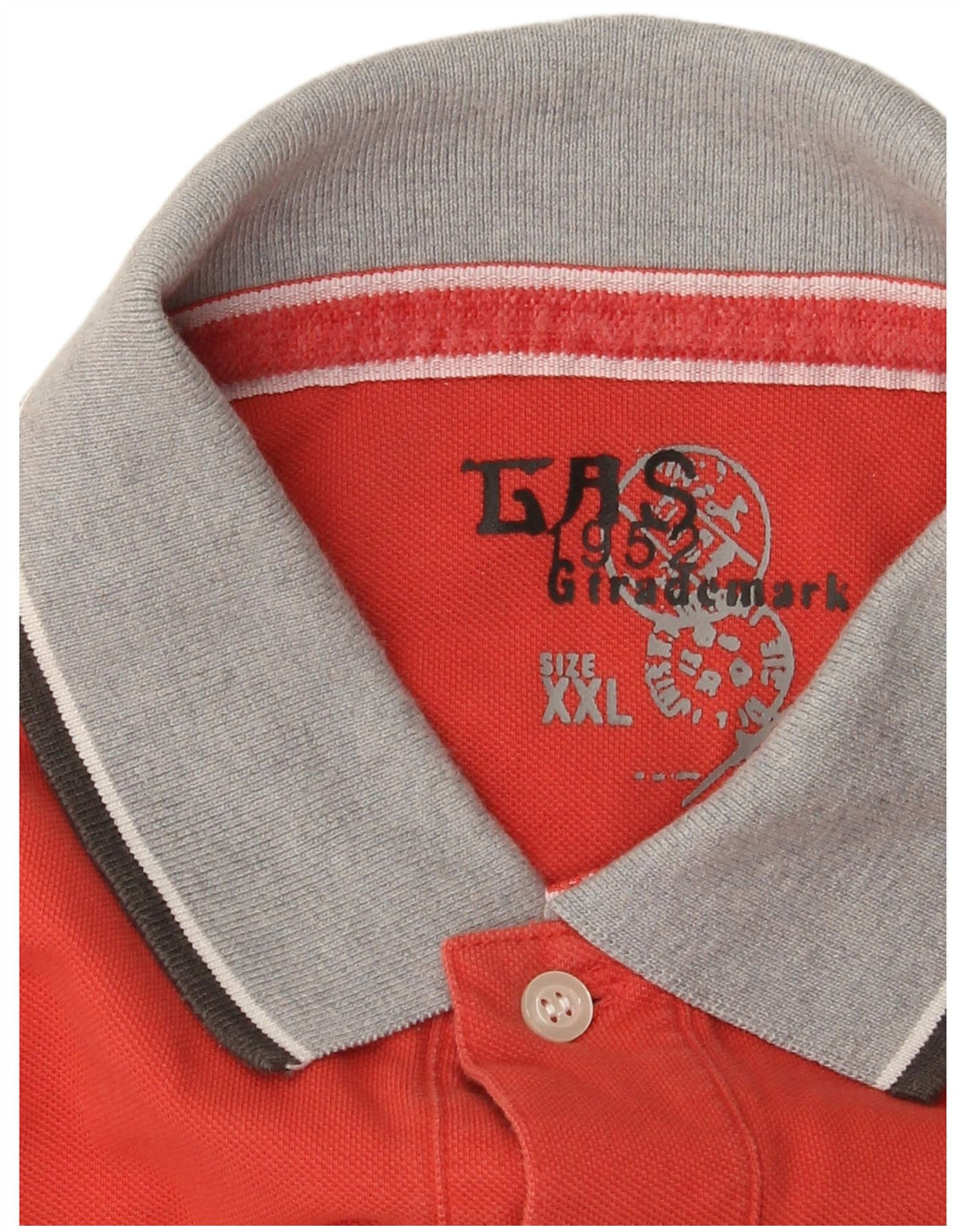 Мужская рубашка поло Gas 2XL оранжевая