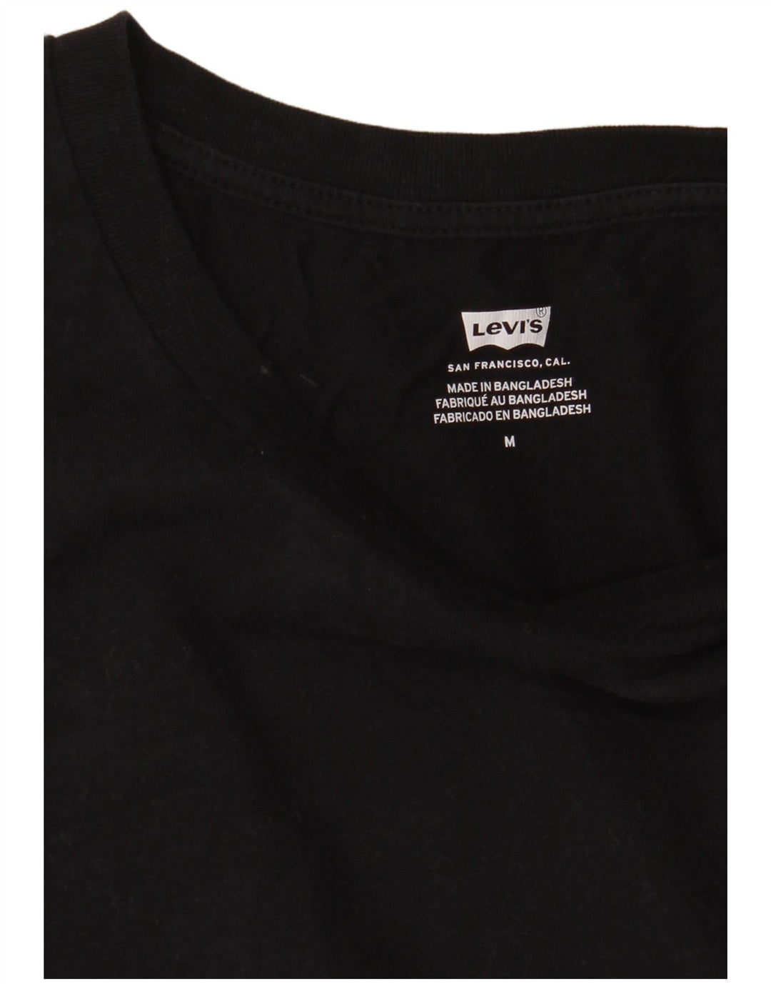 Женская футболка LEVI'S Top UK 14 Medium Black