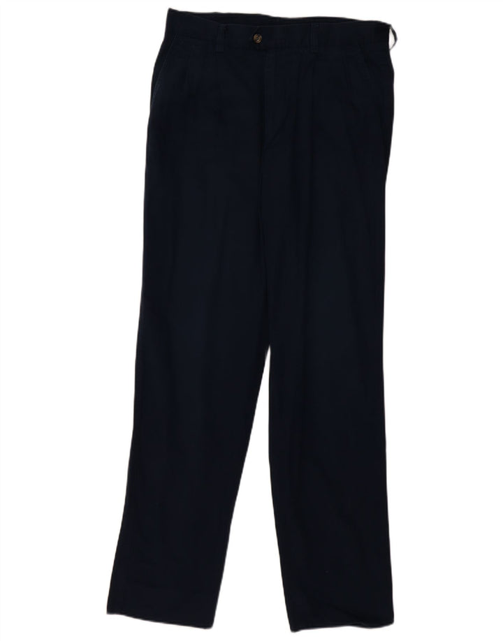 Мужские прямые костюмные брюки Belfe & Belfe Medium W32 L32 Темно-синие