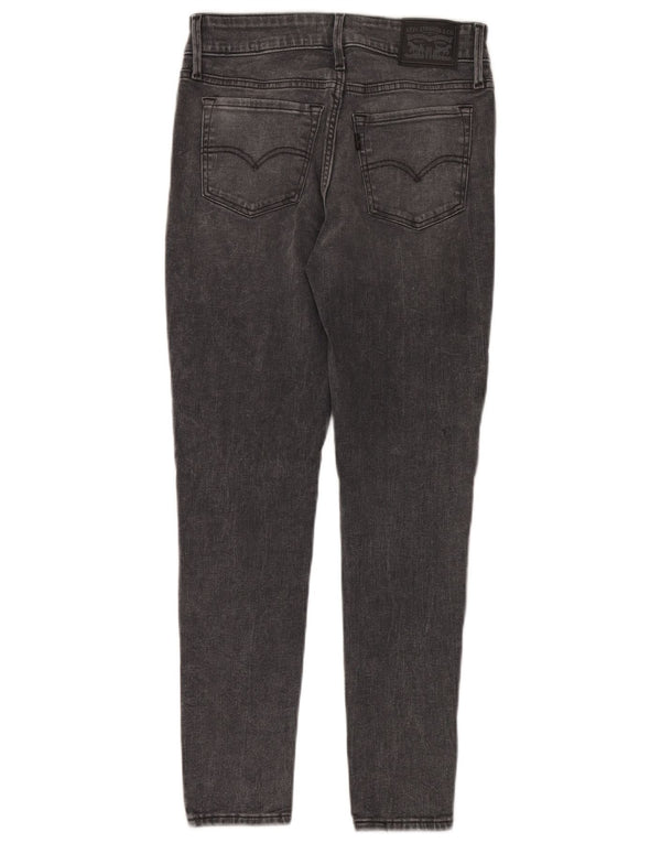 Женские джинсы скинни Levi's 711 W27 L28 Серые хлопковые