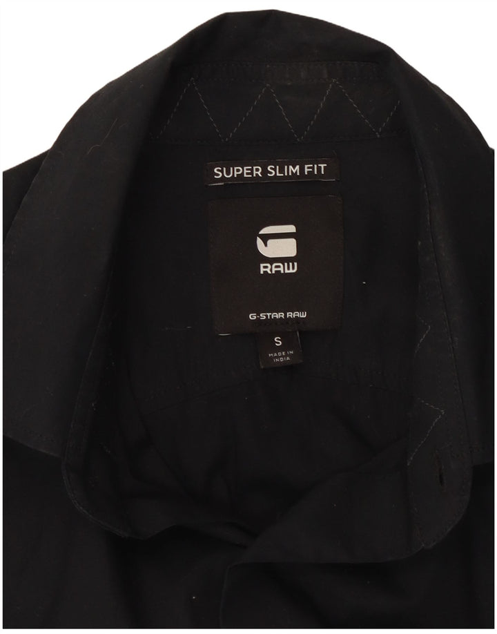 Мужская рубашка узкого кроя G-STAR, маленькая черная