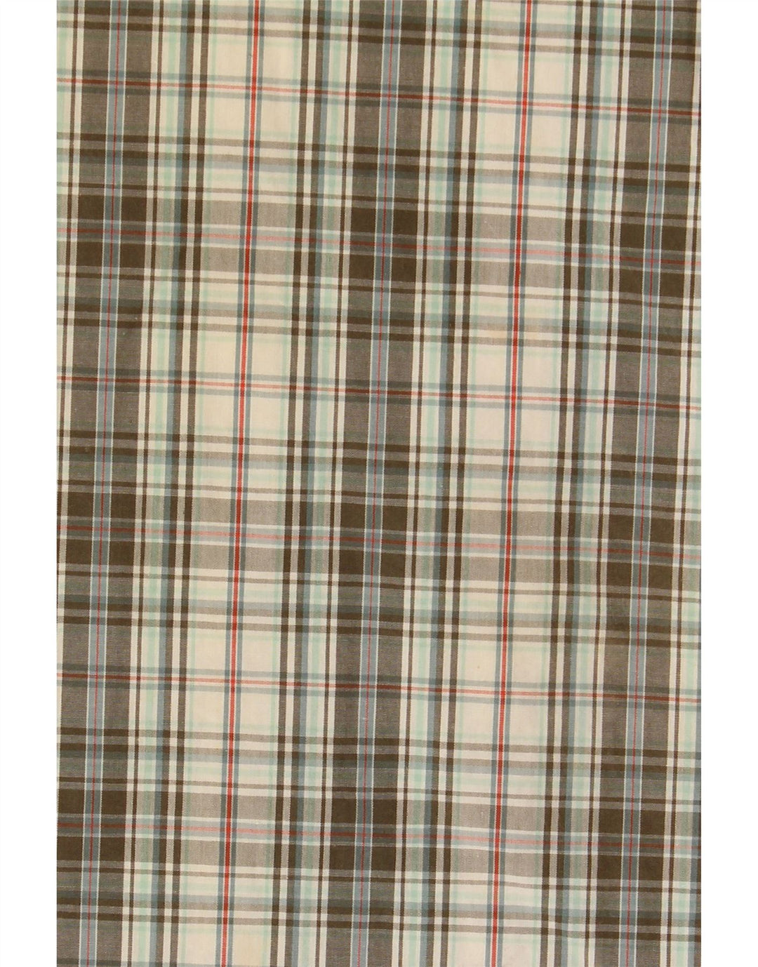 Мужская рубашка с коротким рукавом LEVI'S, хлопковая клетка цвета хаки, большой размер