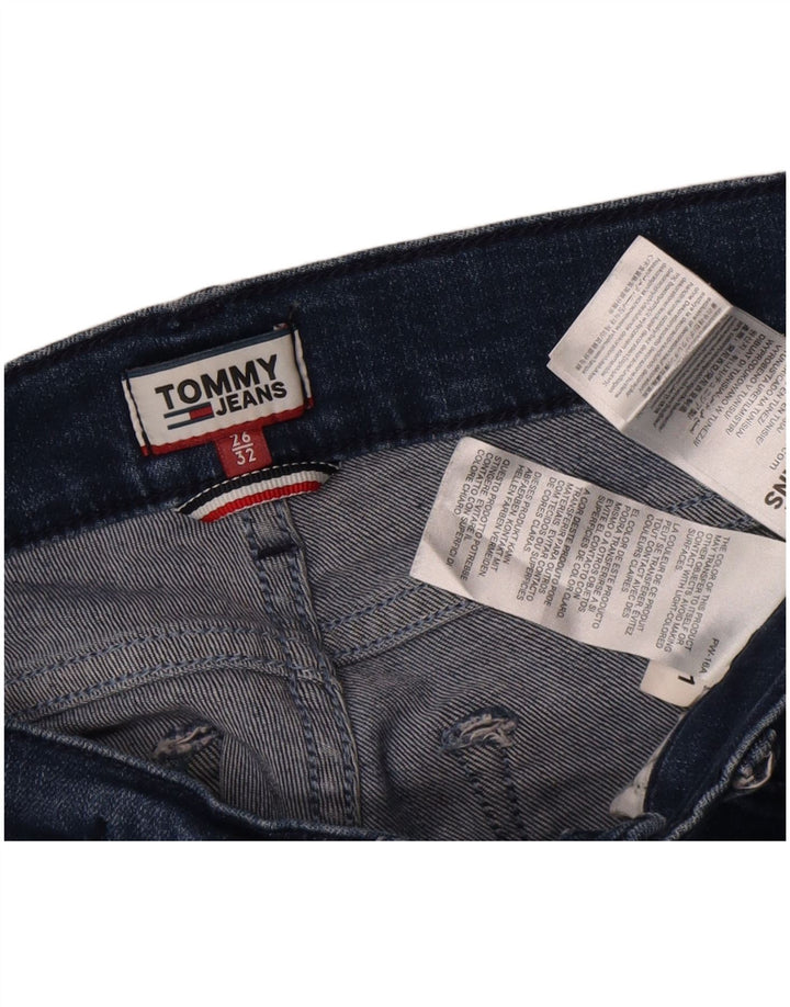 Женские расклешенные джинсы Tommy Hilfiger W26 L32, синий хлопок