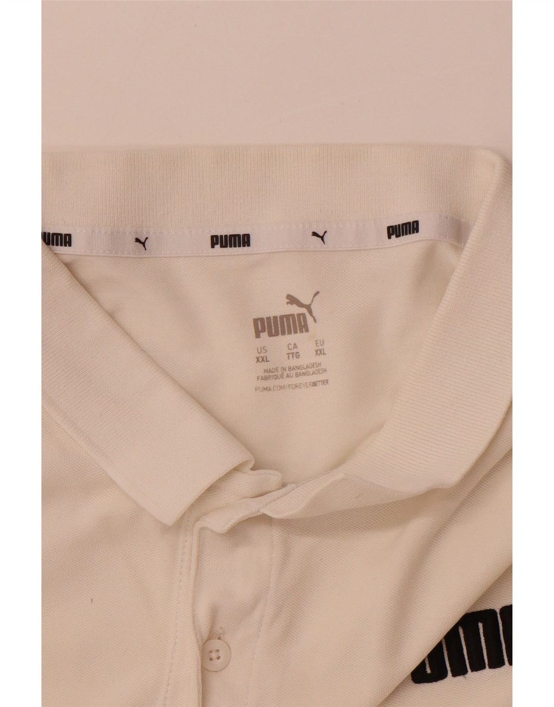 Мужская рубашка-поло PUMA 2XL Off White