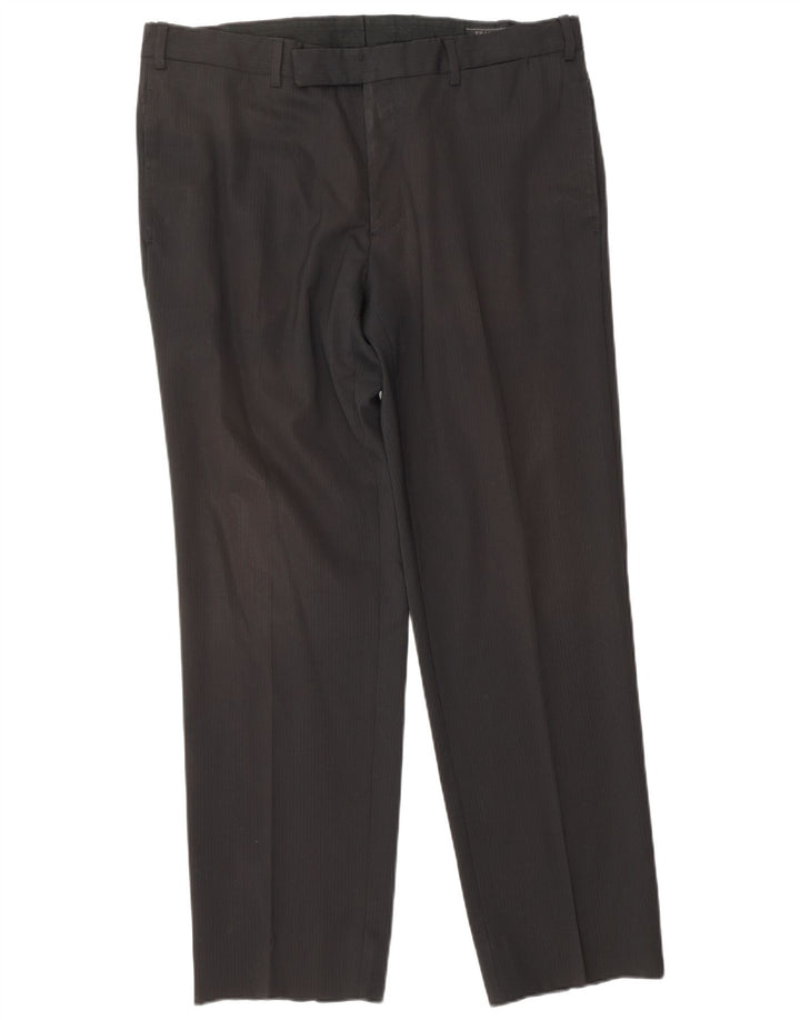 Мужской костюм из 2 предметов PRADA с 3 пуговицами IT 52 XL W34 L30 Черный Классический