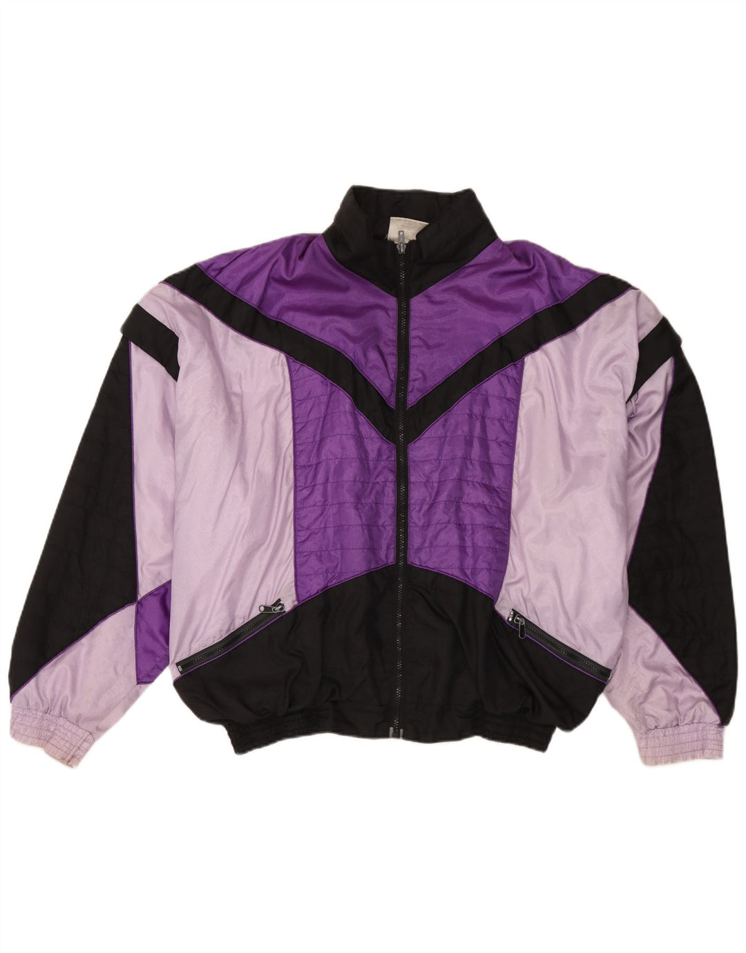 Мужской спортивный костюм Genesis Top Jacket XL Фиолетовый с цветными блоками