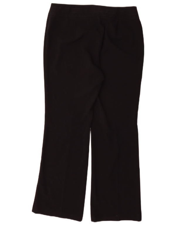 Женские повседневные брюки Marks & Spencer Bootcut UK 14, большие W32 L31, черные