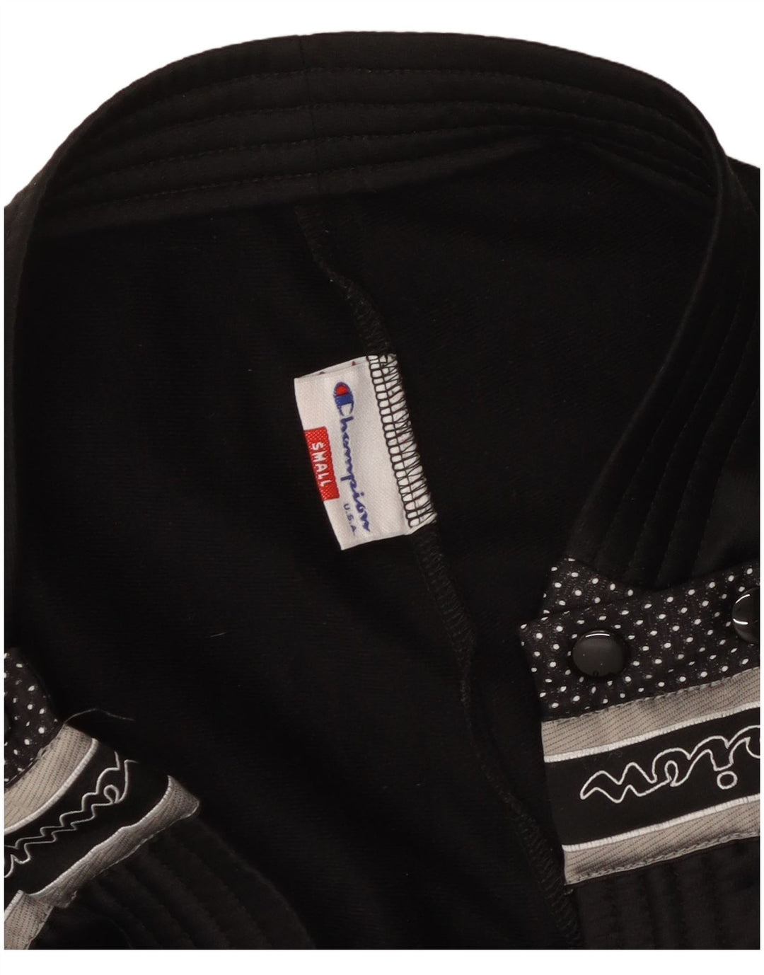 Мужские спортивные брюки CHAMPION USA с графическим рисунком, маленькие черные