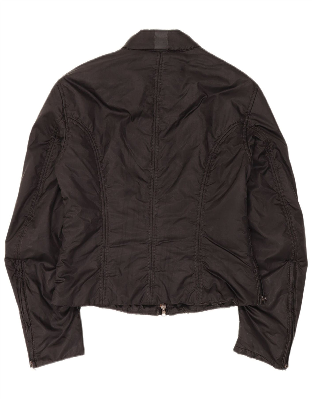 Женская байкерская куртка Belstaff IT 46, большая черная, полиамид