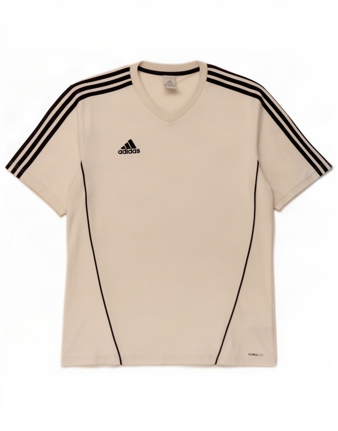 Мужская футболка Adidas Climalite, большой белый полиэстер