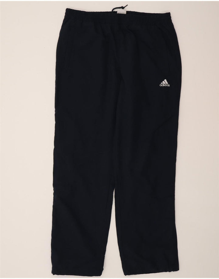 Мужской спортивный костюм Adidas Full UK 42/44, большой темно-синий полиэстер