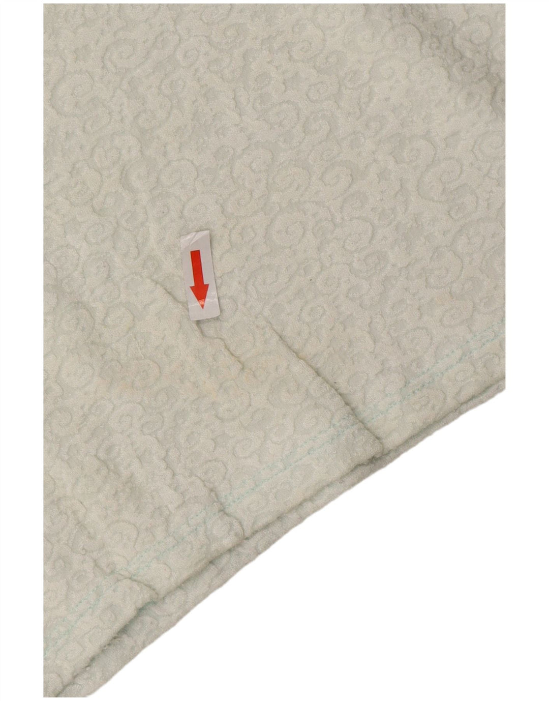 BENETTON Женская укороченная блузка UK 14 Средний Белый