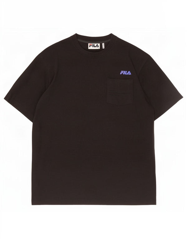 Мужская футболка Fila Top Medium Black Cotton