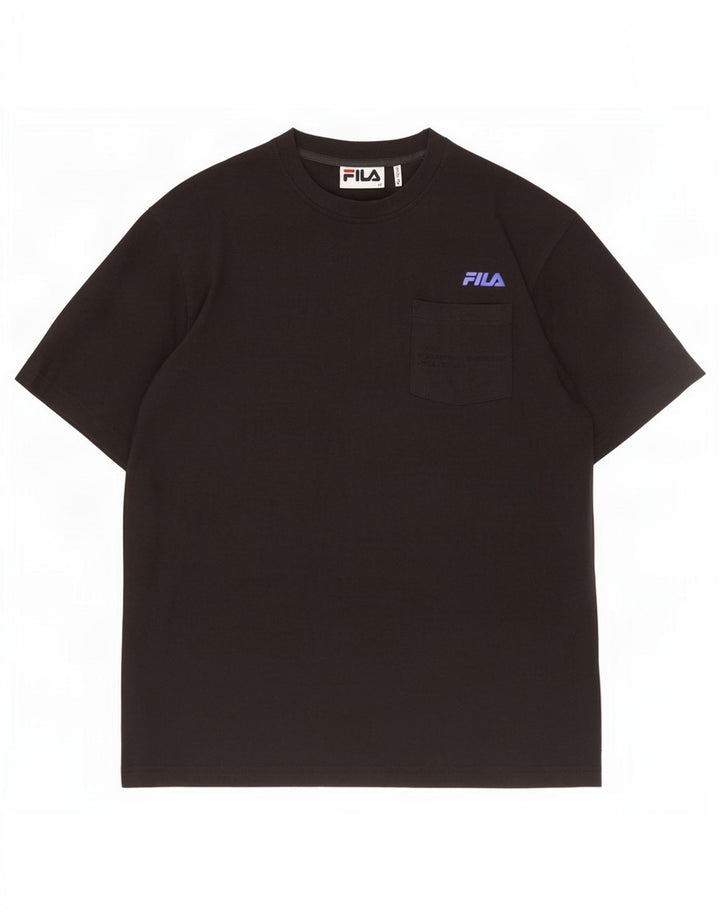 Мужская футболка Fila Top Medium Black Cotton