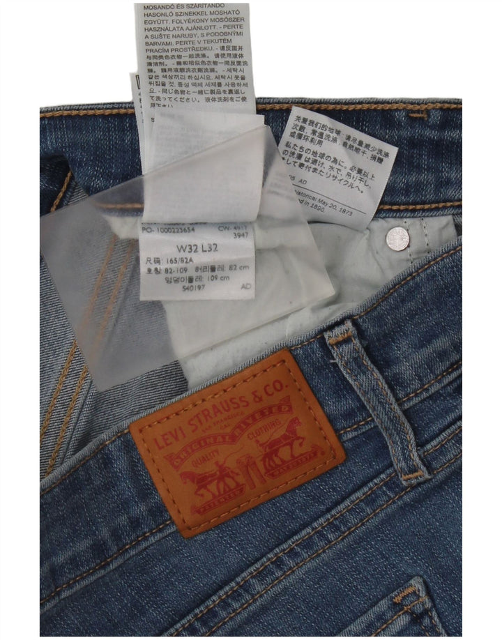 Женские джинсы Levi's 715 Bootcut W32 L32 Синие, хлопок