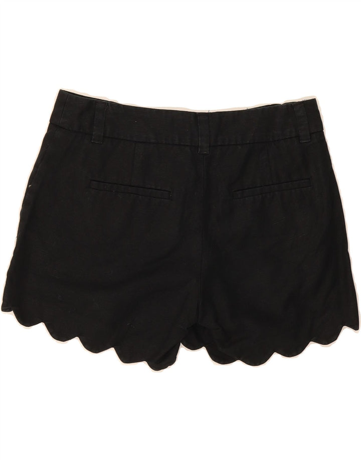 J. CREW Womens Chino Shorts US 00 2XS W28  Black Vintage J. Crew and Second-Hand J. Crew from Messina Hembry 