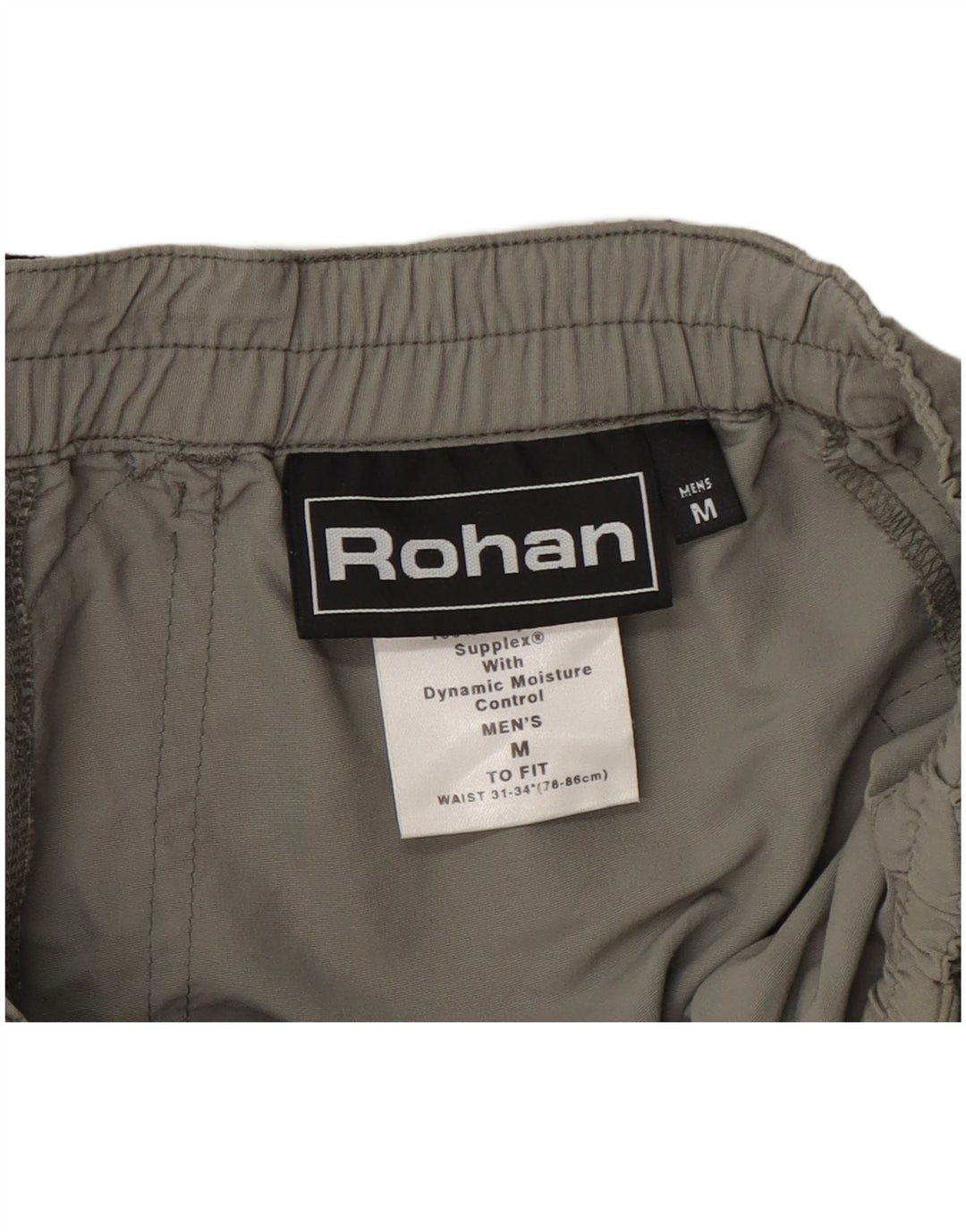 Мужские прямые водонепроницаемые брюки-карго Rohan, средние W32 L29, хаки