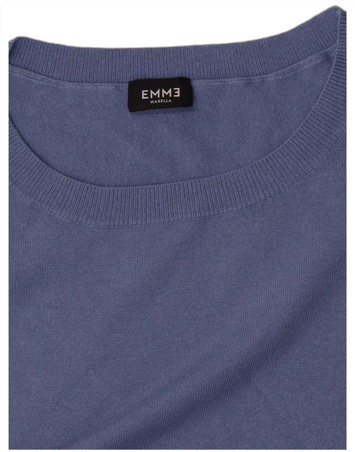 Женская блузка Marella EMME Top UK 10, маленький синий