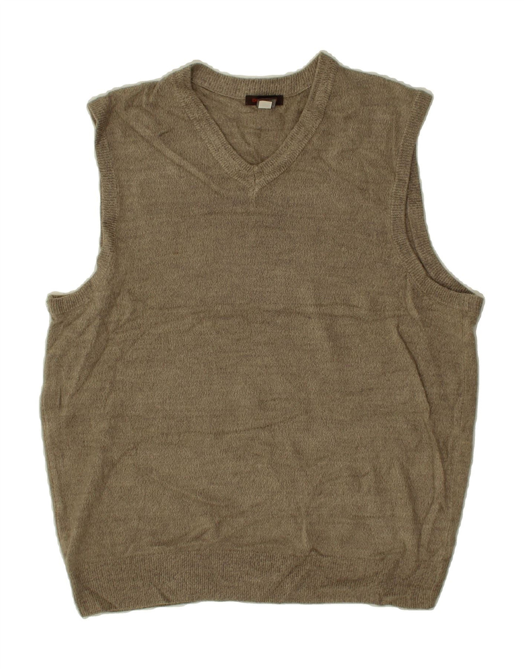 DOCKERS Mens Vest Tank Top XL Beige Acrylic Vintage Dockers and Second-Hand Dockers from Messina Hembry 