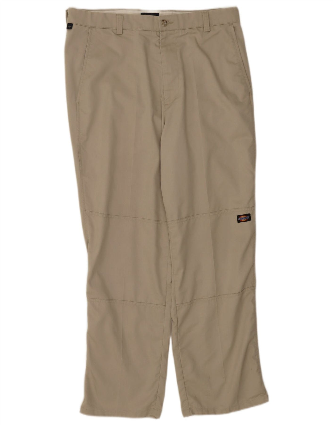 Мужские прямые брюки-чиносы Dockers W34 L30 бежевого цвета из полиэстера