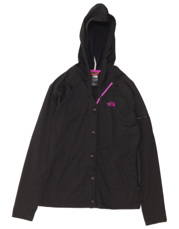 Женский спортивный костюм с капюшоном The North Face, верхняя куртка UK 14, средний черный