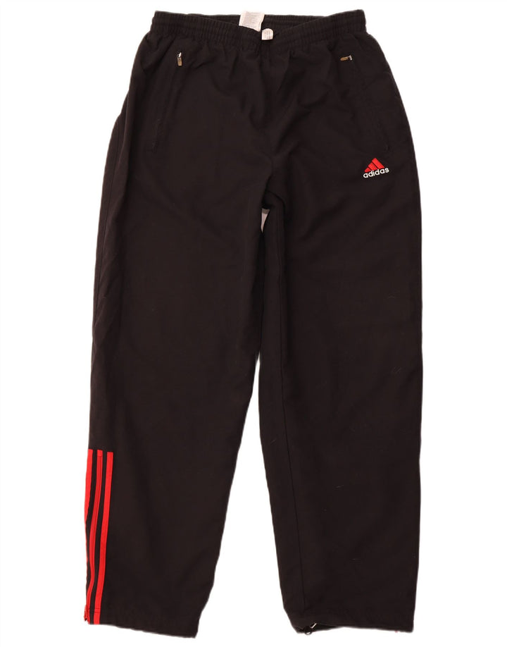 Мужские спортивные брюки ADIDAS Joggers UK 42/44, большой черный полиэстер