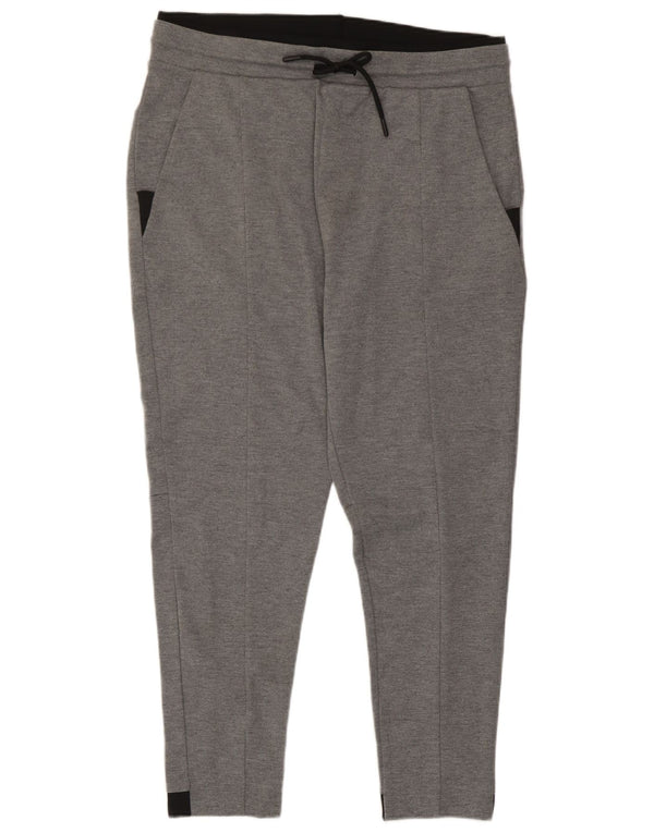 Женские спортивные брюки Zara UK 18 XL, серые, полиэстер с цветными блоками