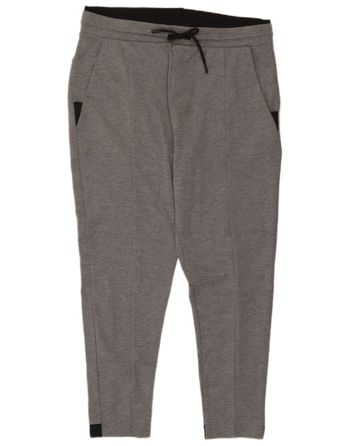 Женские спортивные брюки Zara UK 18 XL, серые, полиэстер с цветными блоками