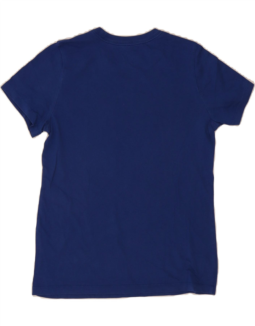 NIKE Womens Graphic T-Shirt Top UK 10 Small Blue Vintage Nike and Second-Hand Nike from Messina Hembry 