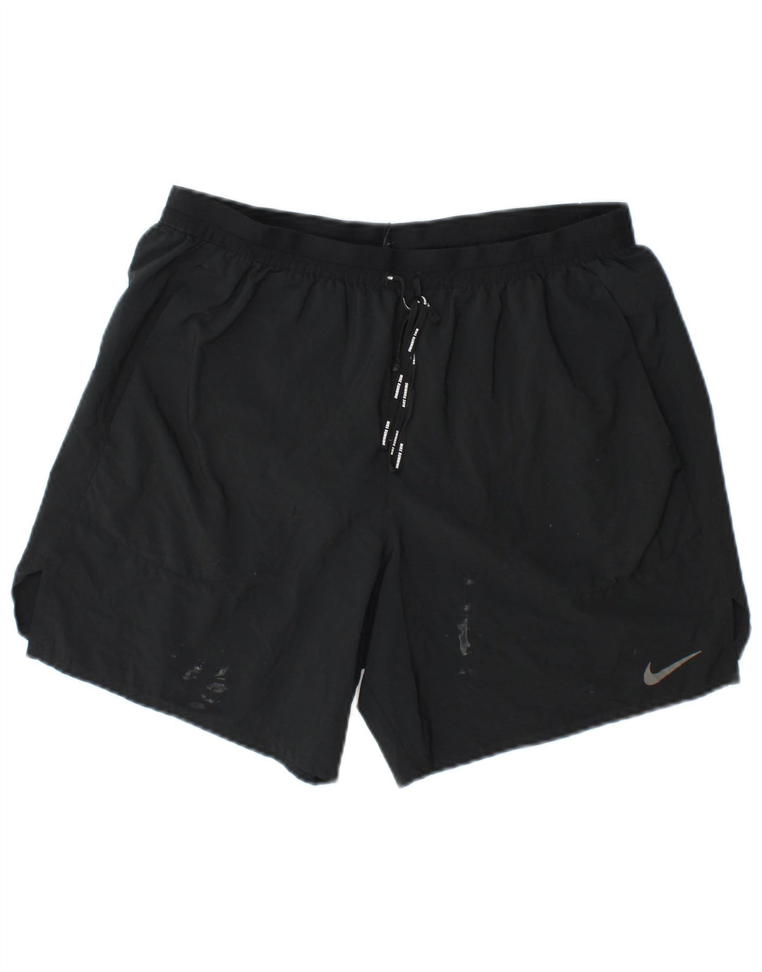 Мужские спортивные шорты Nike Dri Fit, большие темно-синие, полиэстер