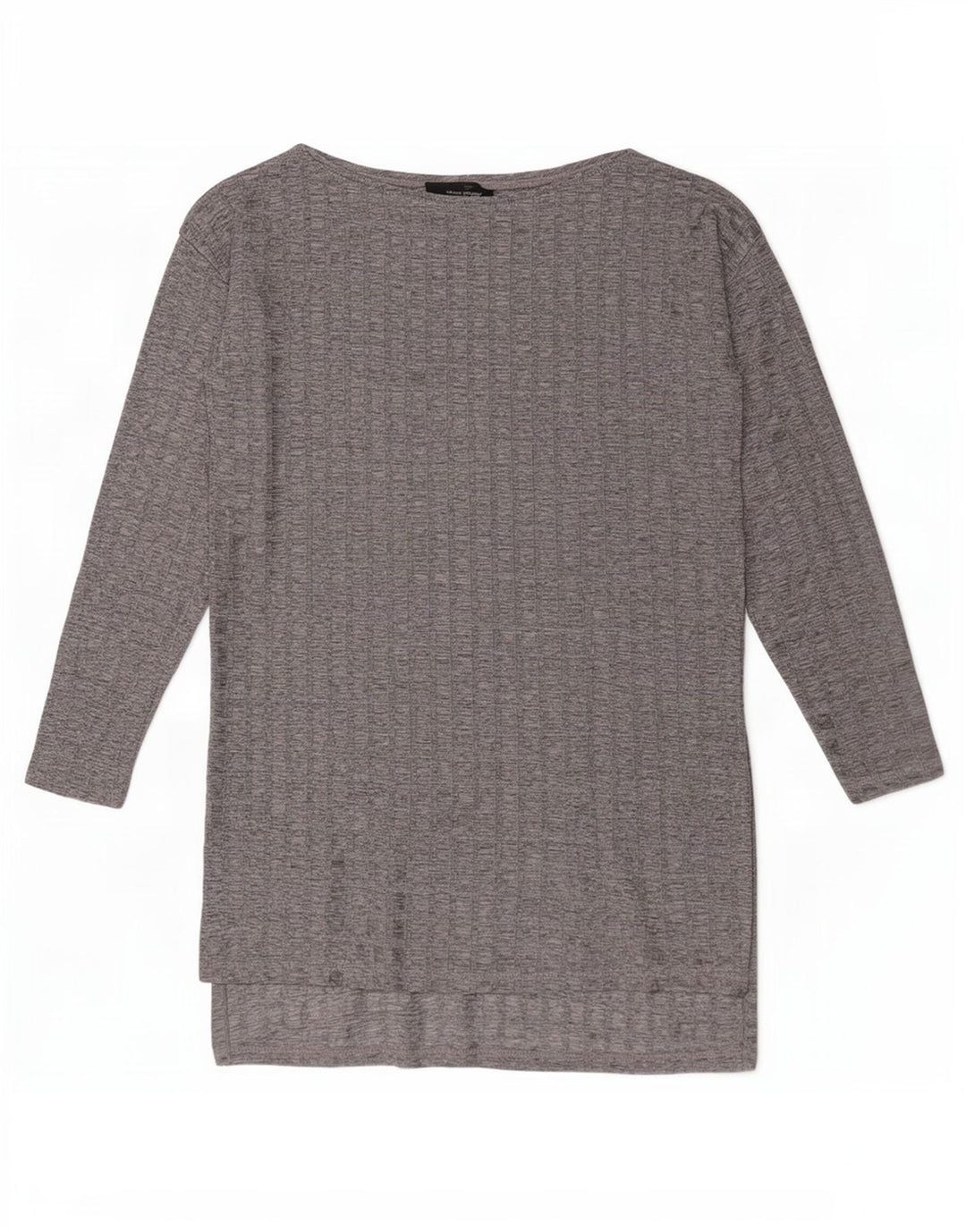 Женская туника с длинными рукавами Zara UK 10, маленькая серая клетка