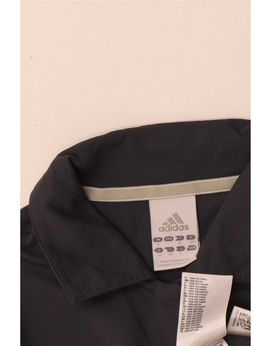 Женская рубашка-поло Adidas Climalite UK 8, маленькая, серая, полиамид