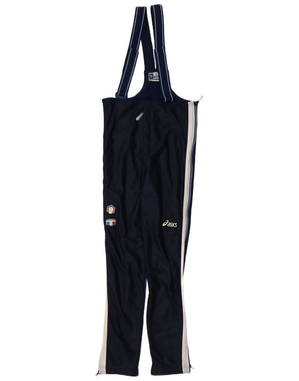 Женские лыжные брюки Asics Italia Dungarees UK 18 XL, темно-синие с цветными блоками