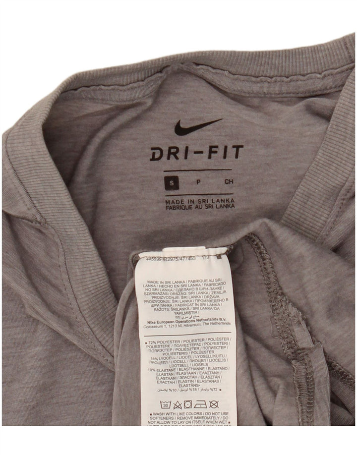 Женский жилет Nike Dri Fit UK 10, маленький серый полиэстер