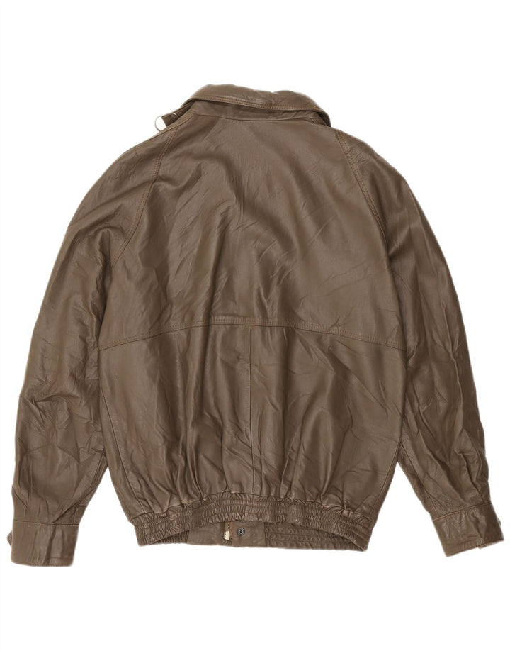 Куртка мужская кожаная VINTAGE IT 48 Medium Brown