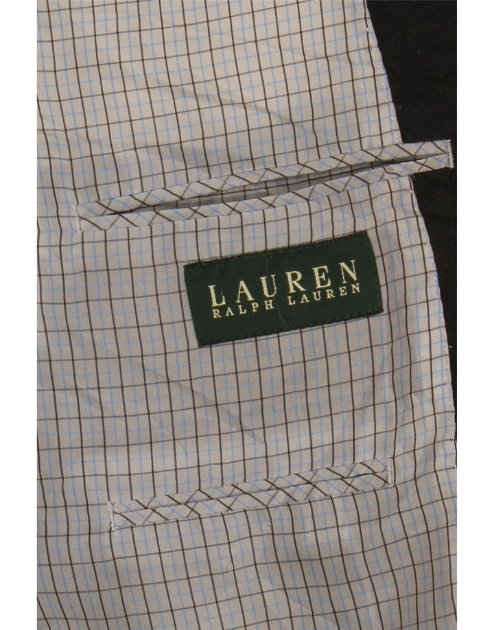 Мужской пиджак на двух пуговицах Ralph Lauren UK 42 XL, черный