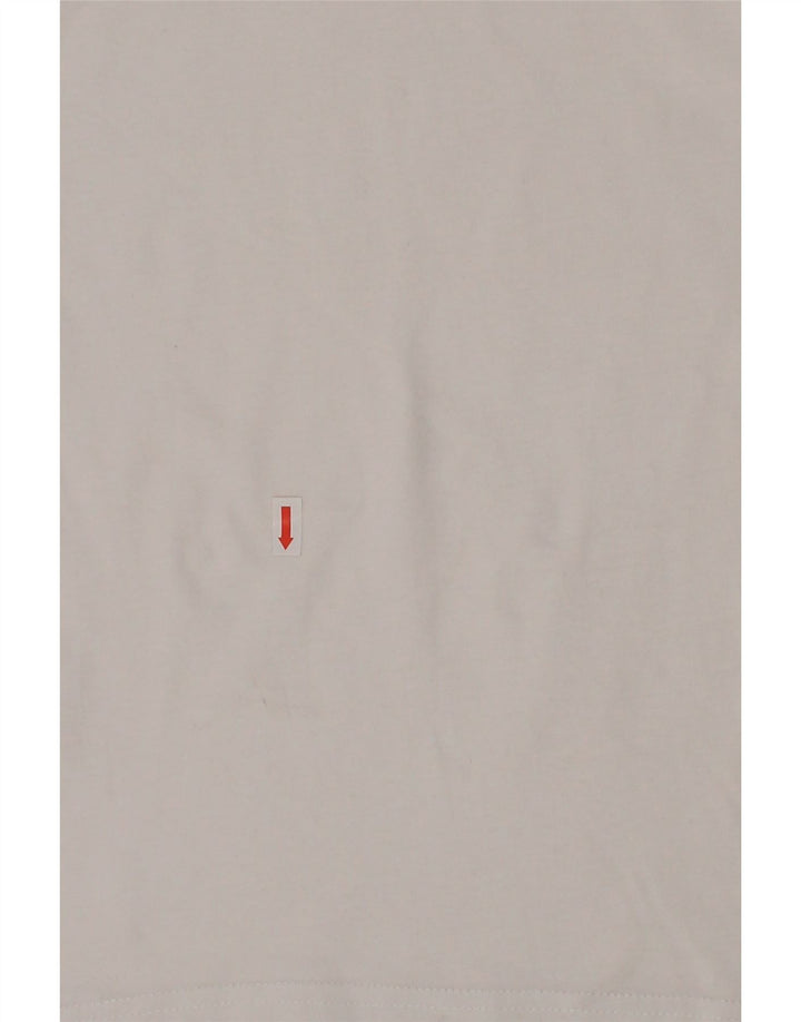 KAPPA Boys Graphic T-Shirt Top 9-10 Years White Cotton Vintage Kappa and Second-Hand Kappa from Messina Hembry 