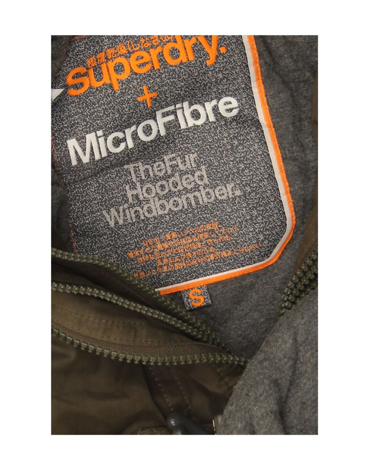 Мужская ветровка-бомбер Superdry The Windbomber UK 36, маленький цвет хаки