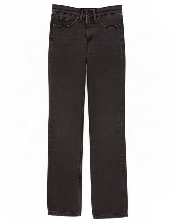 Женские прямые джинсы Levi's 314 W24 L28, черный хлопок