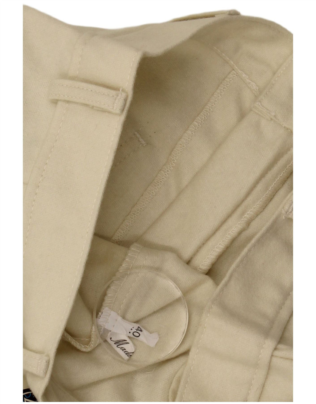 Винтажные женские повседневные брюки Bootcut EU 40 Medium W30 L33 Бежевые