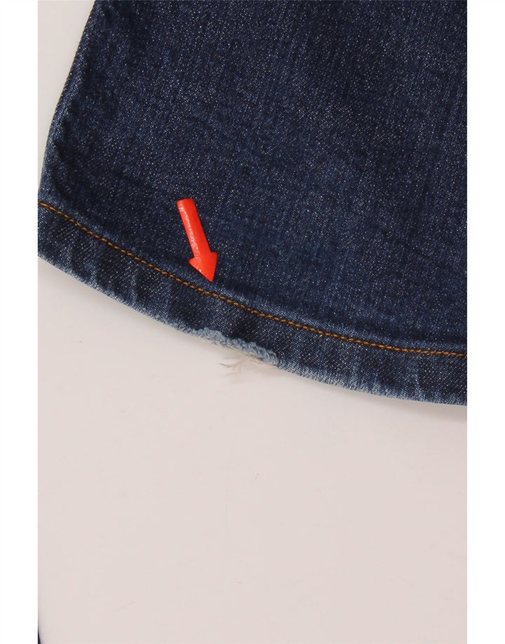 Женские прямые джинсы Levi's 570 W28 L28 синие, хлопок