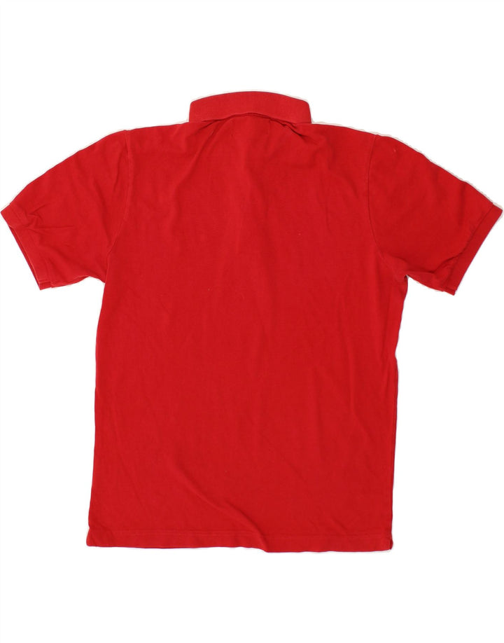 KAPPA Mens Polo Shirt Medium Red Cotton Vintage Kappa and Second-Hand Kappa from Messina Hembry 
