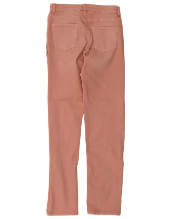 Женские прямые джинсы прямого кроя Marks & Spencer UK 10, маленькие W28 L31, розовые