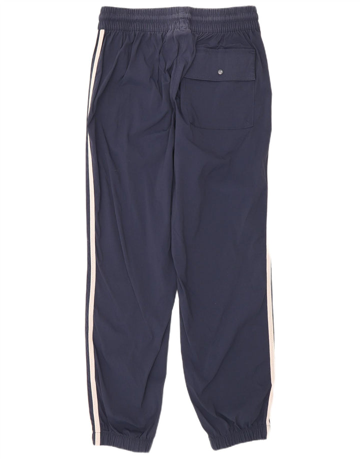 Мужские спортивные брюки Adidas Joggers среднего размера, темно-синие, полиэстер