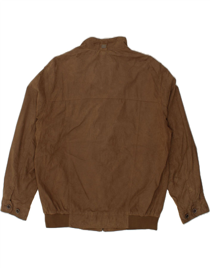 Куртка-бомбер мужская PIERRE CARDIN IT 56 3XL Коричневый Полиамид