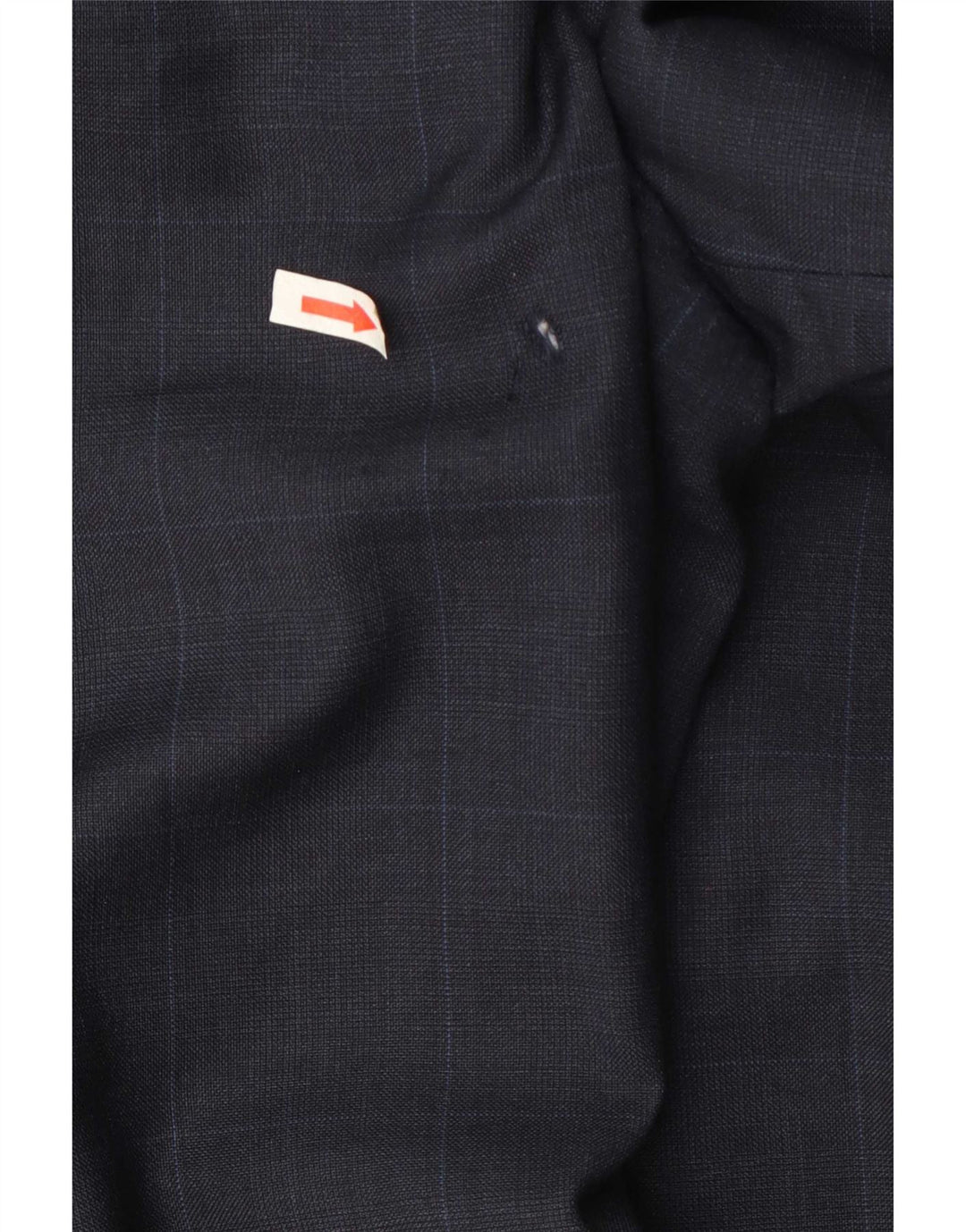 Мужской пиджак Marks & Spencer с 2 пуговицами, Великобритания 46 XL, темно-синий, шерстяной в клетку