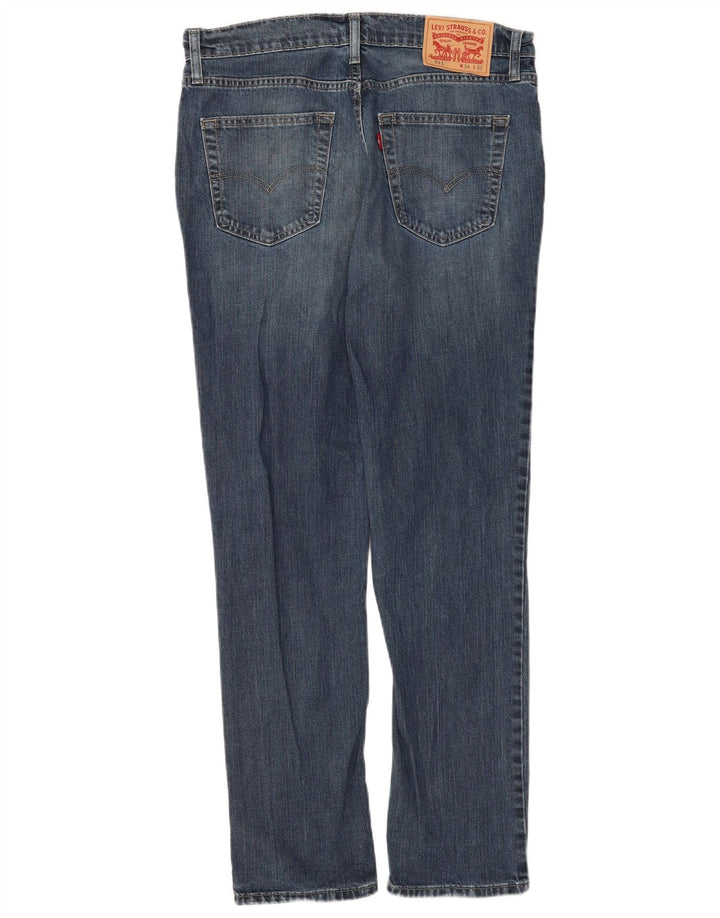 Мужские джинсы Levi's Slim 511 W34 L32 синие, хлопок